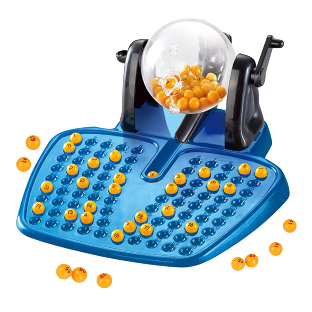 Family Bingo Lotto Game Set, 90 Marks 48 Cards, Kids Children Educational Toy Gifts