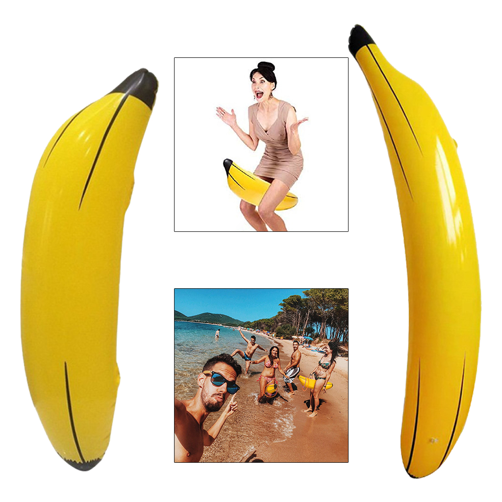 Durable Infaltable Banana Noodle Waterproof for Party Decoration Pool Float