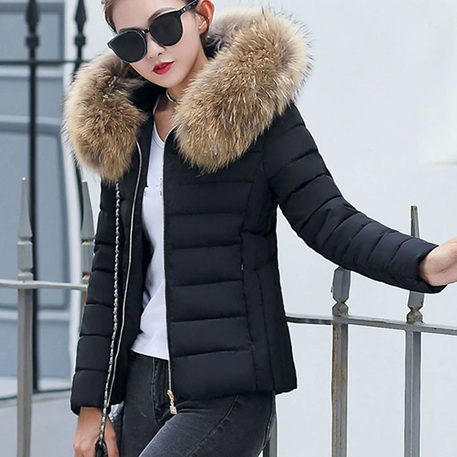 Куртка зимняя женская модная