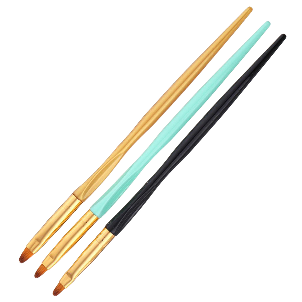 3 Pieces Professional Nail Art Salon Gel \u0026 Acrylic Polish Painting