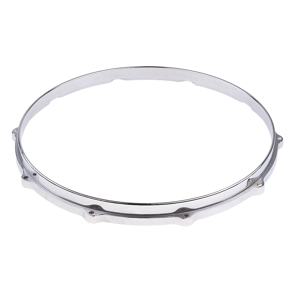 2pcs Snare Drum Plating Hoop Ring Rim 14-inch Percussion Instrument Parts Accessory Drum Hoop Ring Hardware