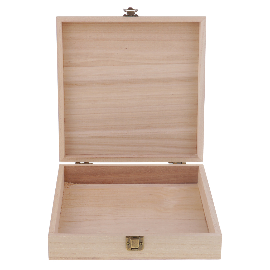 All-purpose Box Wooden Box with Lid - Wooden Box Wooden Box Storage Box