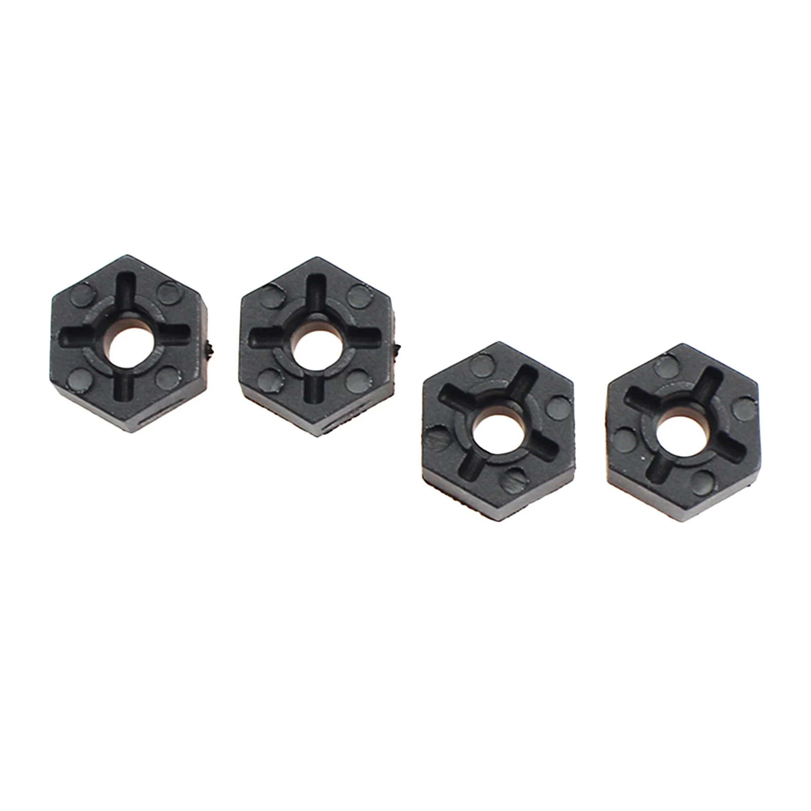 4Pieces RC Car Wheel Hexagonal Drive Hub Adapters for 1:14 Wltoys 144001 RC