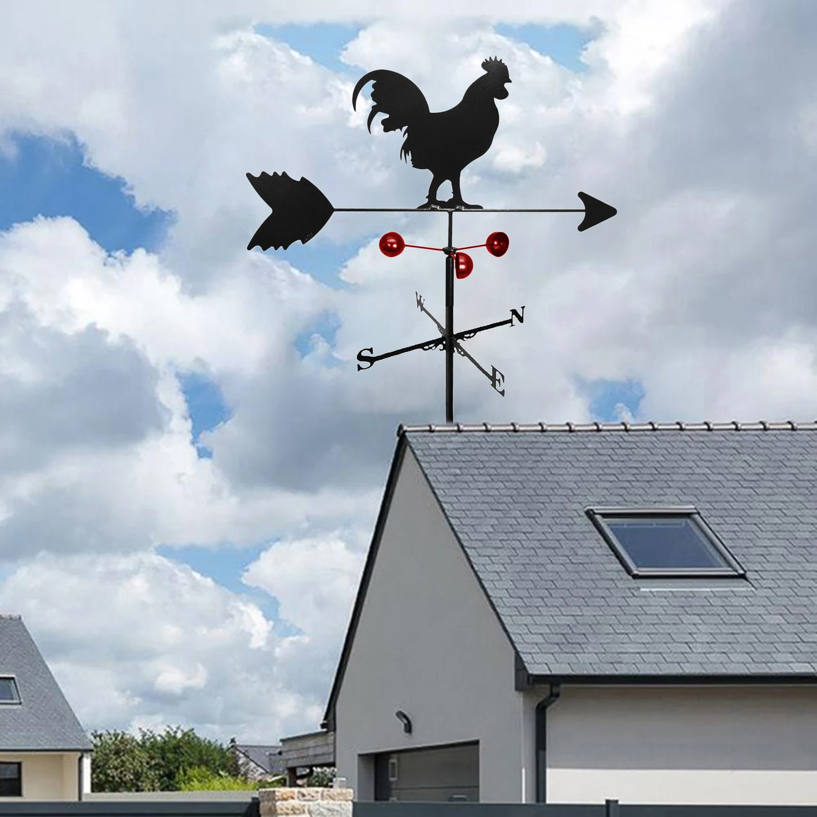 tempo palhetas vento indicador direção quintal telhados ferramenta de medição