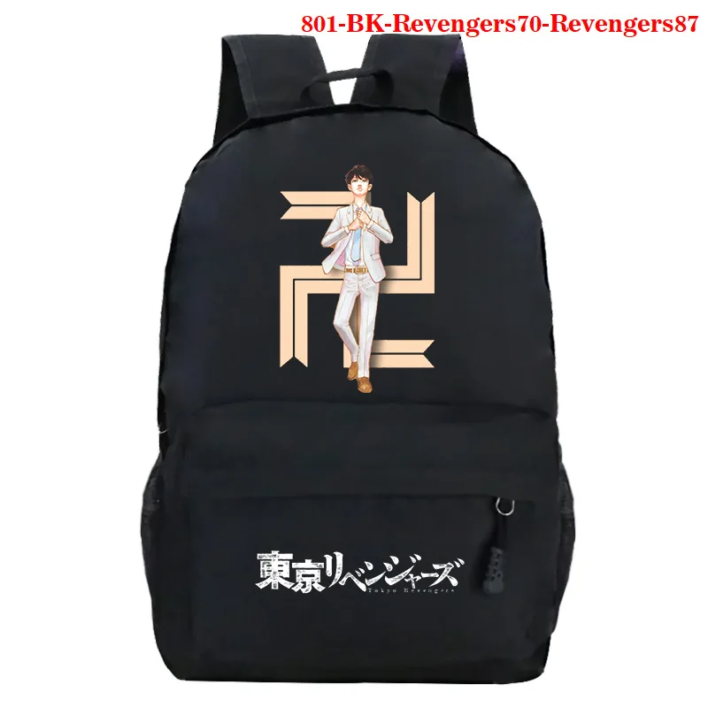 Fashion Tokyo Revengers Backpacks Children's School Backpack Students school bags Boys Girls Book Bag Mochila Teens knapsack