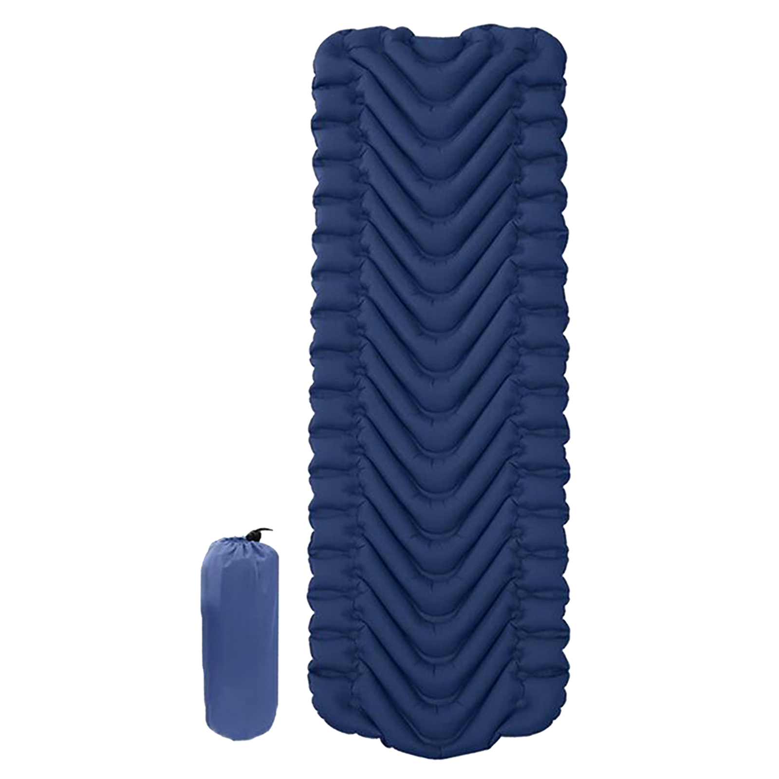 Camping Inflatable Sleeping Pad Tent Mat Travel Air Mattress Outdoor Hiking Picnic Backpacking Air Bed Folding Cushion Bed