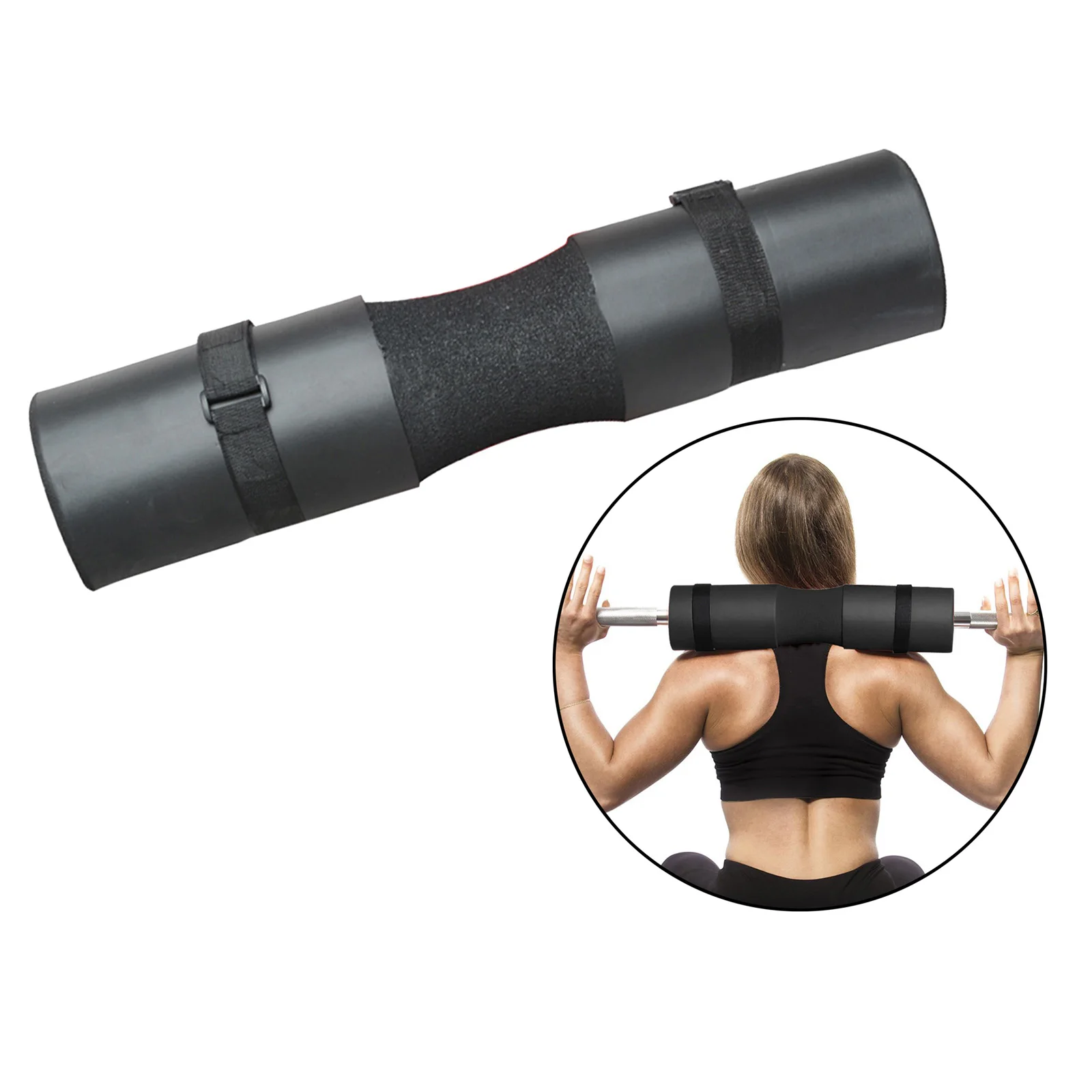 Sci Force Barbell Pad Squat Bar Padding Foam Weight Lifting Hip Thrust Gym Home 