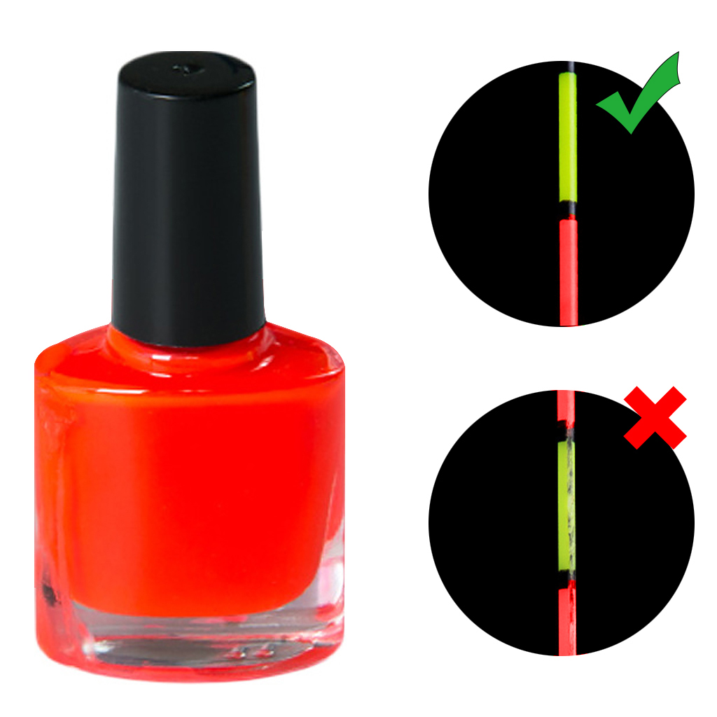 8ml Fishing Float Paint Liquid Fish Floating Buoy Fluorescent Liquid Repair DIY Indicator Paint Professional Tackle Repair