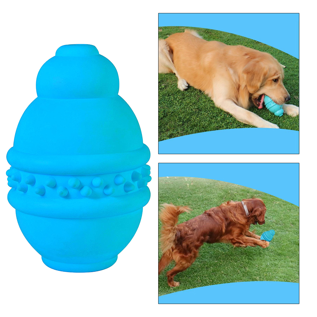 Dog Toys Supplies Gourd-Shaped Dogs Chew Molar Stick with Teeth Cleaning Function, Durable Tough Rubber
