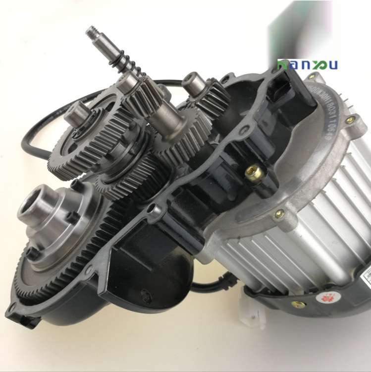 triciclo elétrico engrenagem variável diferencial dente caixa de engrenagens transmissão corpo afterburner escalada engrenagem transmissão