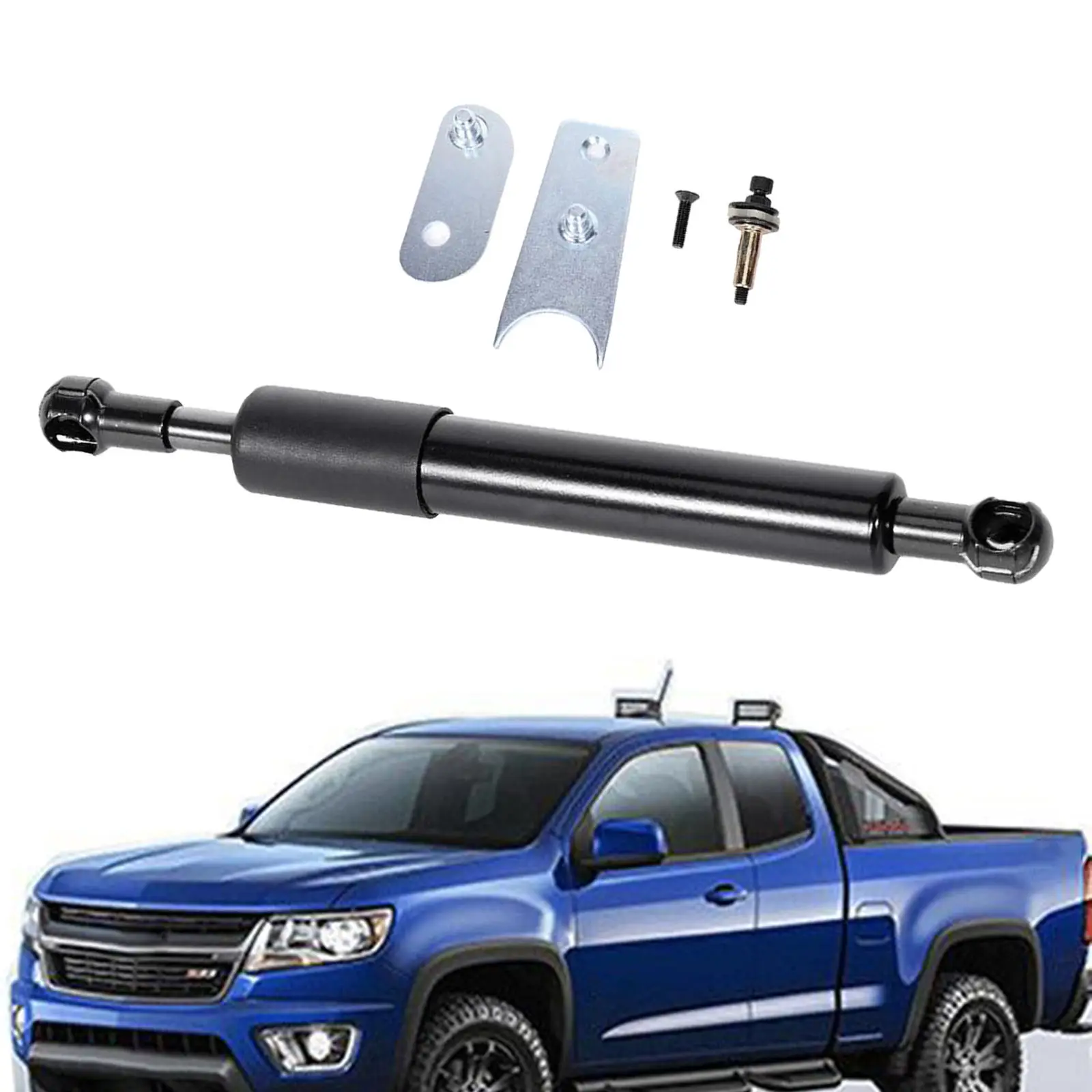 Auto Tailgate Aist Shock Strut, Truck Tailgate Aist Lift Shock, Fit for Chevrolet Sierra 07-18, Replacement Parts Acc