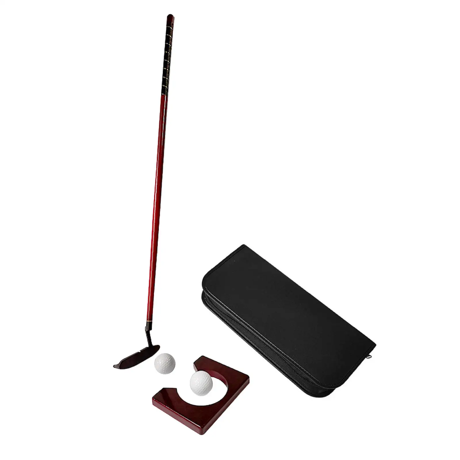 Golf Putter Set Portable Mini Golf Equipment Practice Kit with Detachable Putter Ball for Indoor & Outdoor Golf Trainer Kit