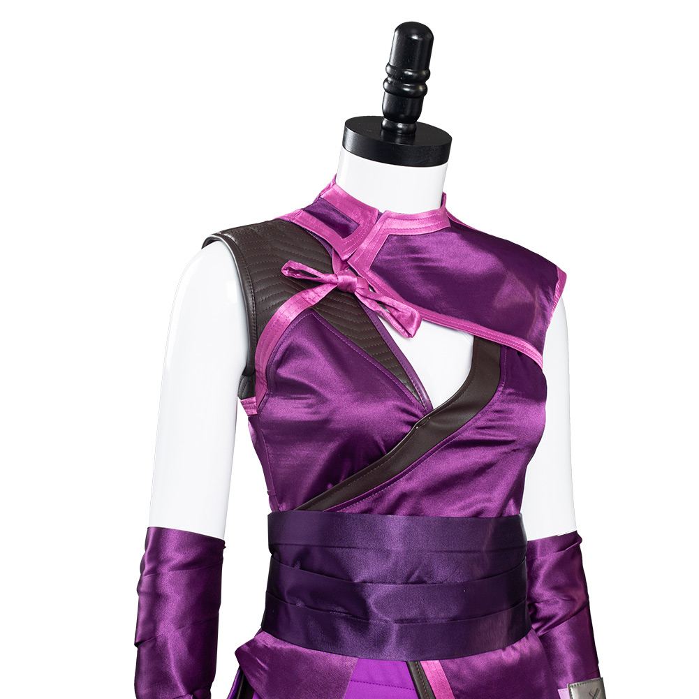 Games Mortal Kombat Mileena Combat Suit Cosplay Costume 1714