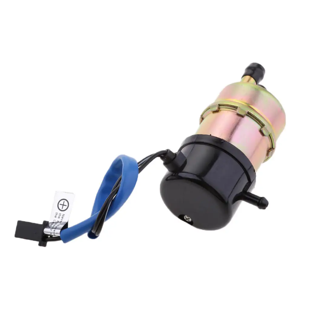 8MM Outlets Electric Fuel Pump for Honda for Kawasaki for Suzuki for Yamaha Carbureted