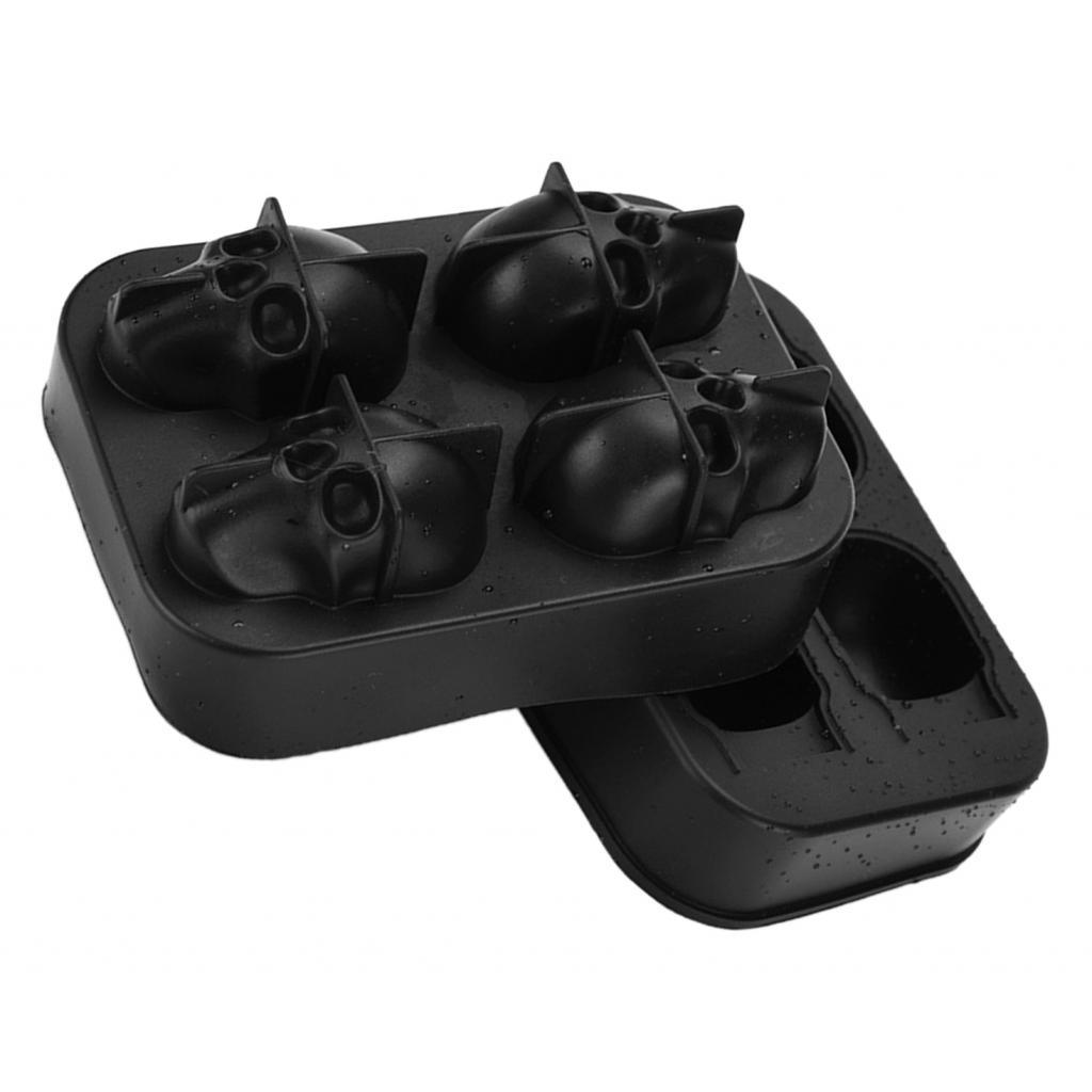 3D Silicone Ice Cube Maker Tray Skull Shape Chocolate Icecream DIY Mould Box