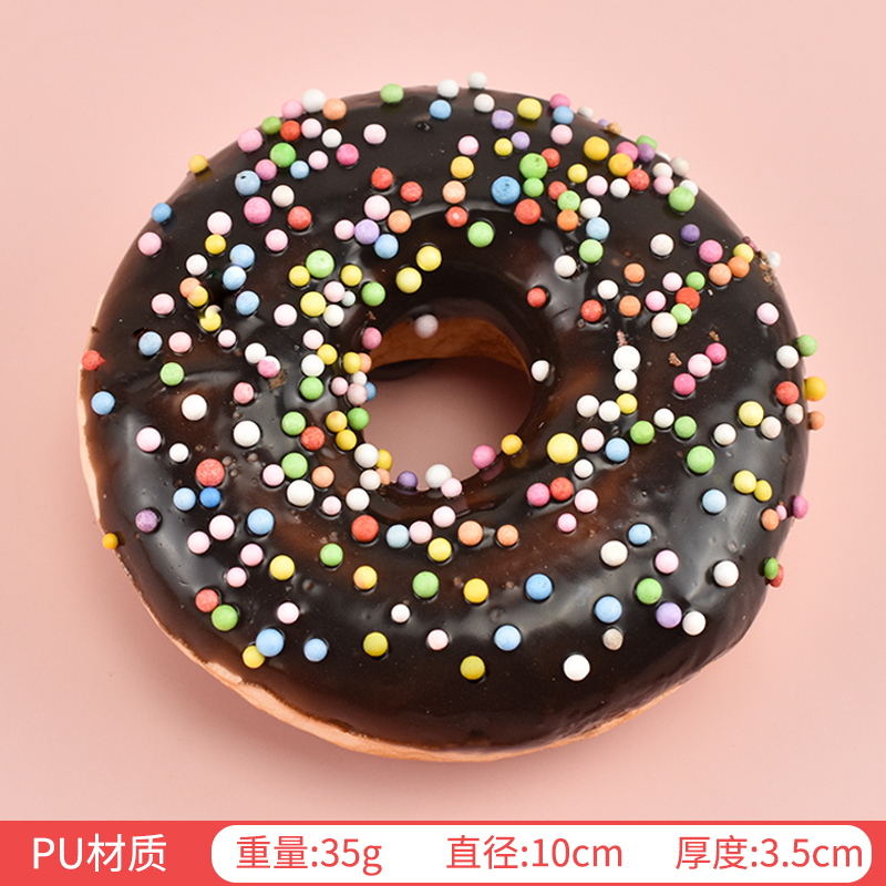 10 cm große, simulierte Donuts, Brot, Stressabbau, künstliches Brot, Kuchen, Heimdekoration, Hochzeitsdekoration, Fotografie-Requisiten, 1 Stück – Detail 17
