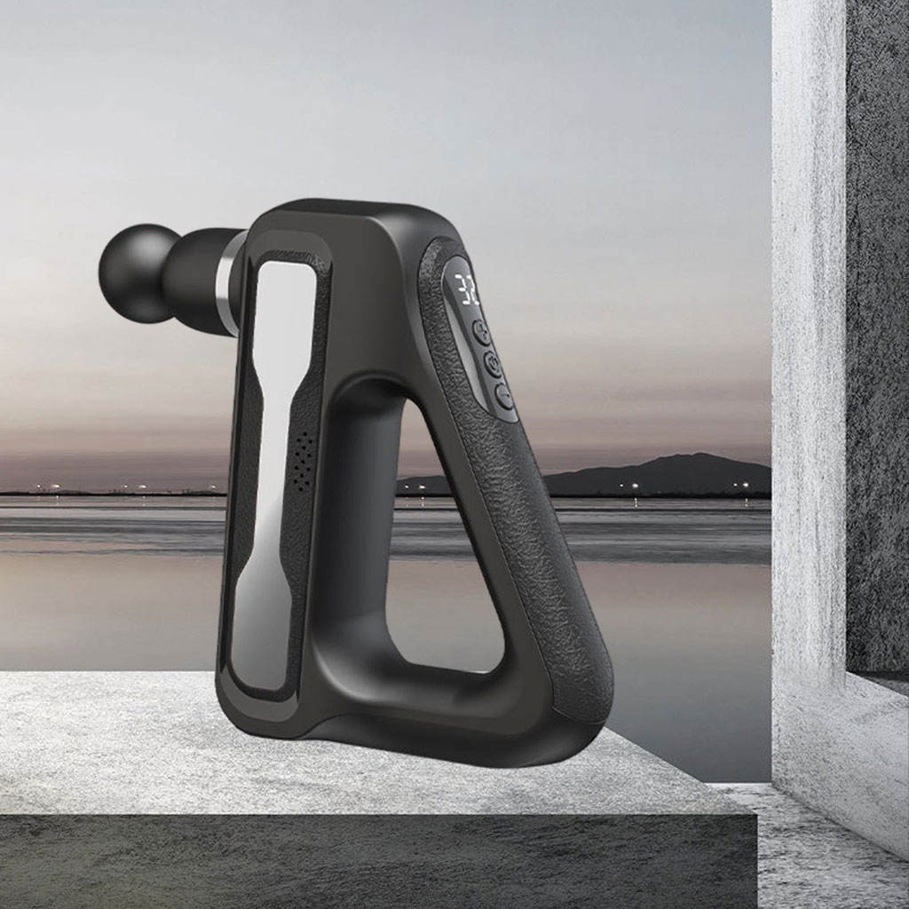 32 Speeds Massage Gun with 8 Heads Electric Handheld Quiet Percussion Massage Device for Workout Sports Muscle Shoulder Athletes