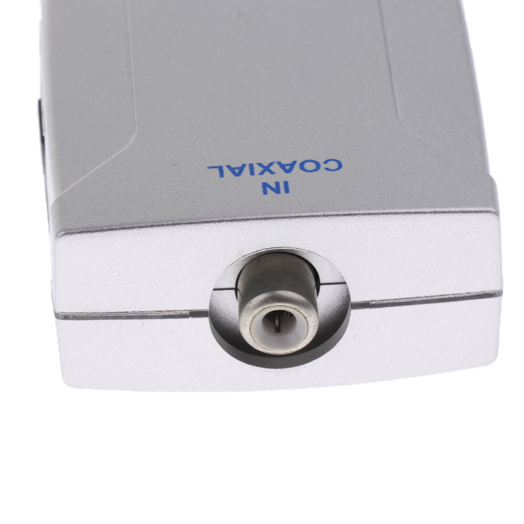 Coax To Optical SPDIF  Converter Adapter (Coaxial IN Optical OUT)