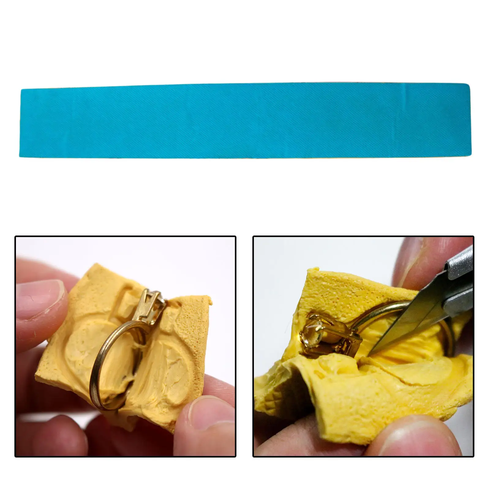 High-Toughness Jewelry Compression Molding Tape DIY Crafts Wax Injection Molding Film Jewelry Tools Blue Jewellery Molding Tape