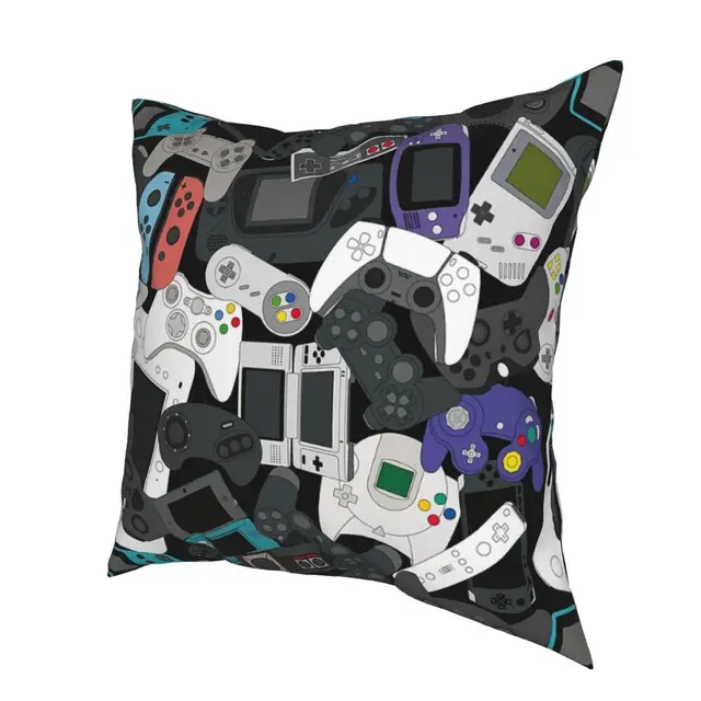 Gamer Controller Alle Platz Kissen Covers Bett Auto Video Spiel