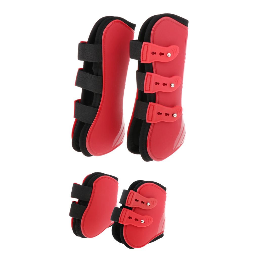 2 Pairs / Set Dressage Boots for Horses Horse Boots, Leg Protection, Lightweight and Tough Sports Boots