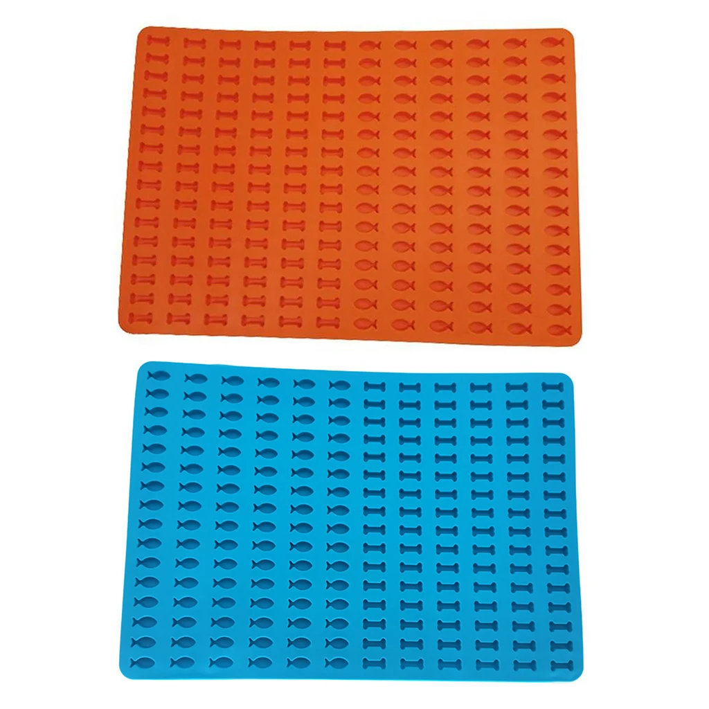 1pc Food Grade Silicone Baking Mat for Dog Biscuits Dog Treats Jelly Baking