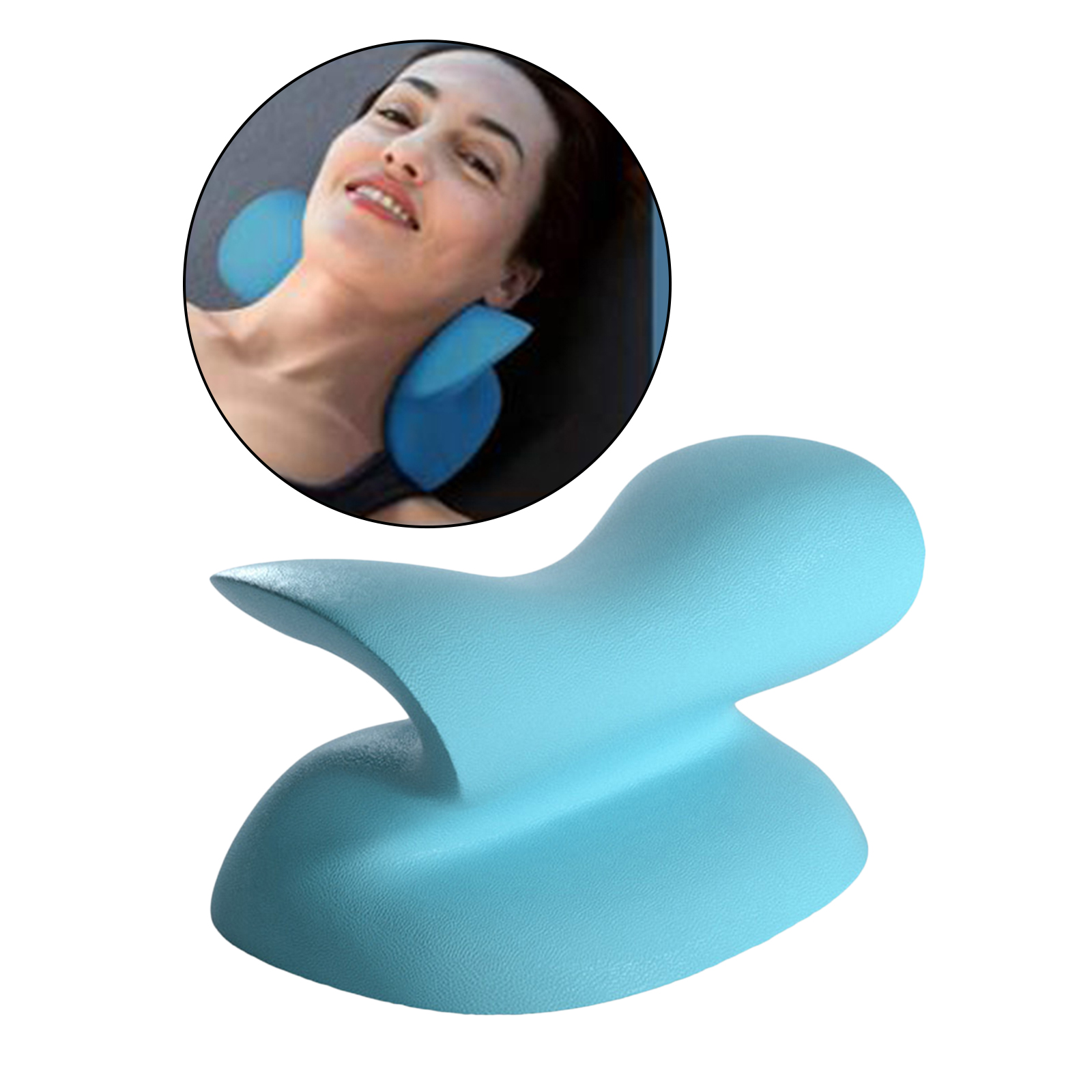 Cervical Traction Device Pillow Neck Stretcher Cervical Spine Alignment