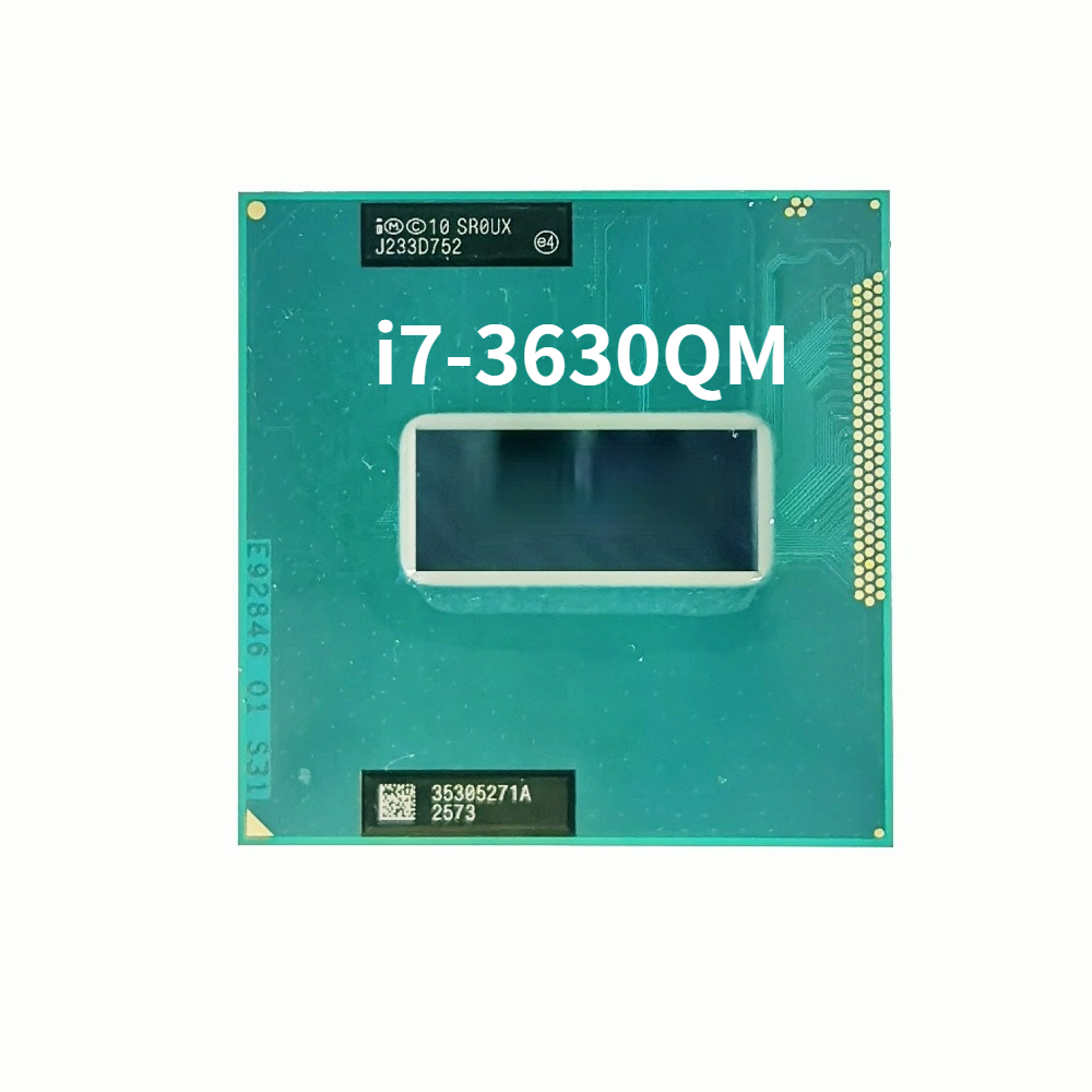 Intel Core I7 3630qm I7 3630qm Sr0ux 2 4 Ghz Quad Core Eight Thread Cpu Processor 6m 45w Socket G2 Rpga988b Computer Cables Connectors Aliexpress