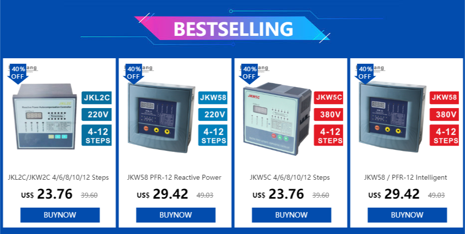 JKL-Reactive Power AutoCompensation Controller, Dispositivos de Compensação