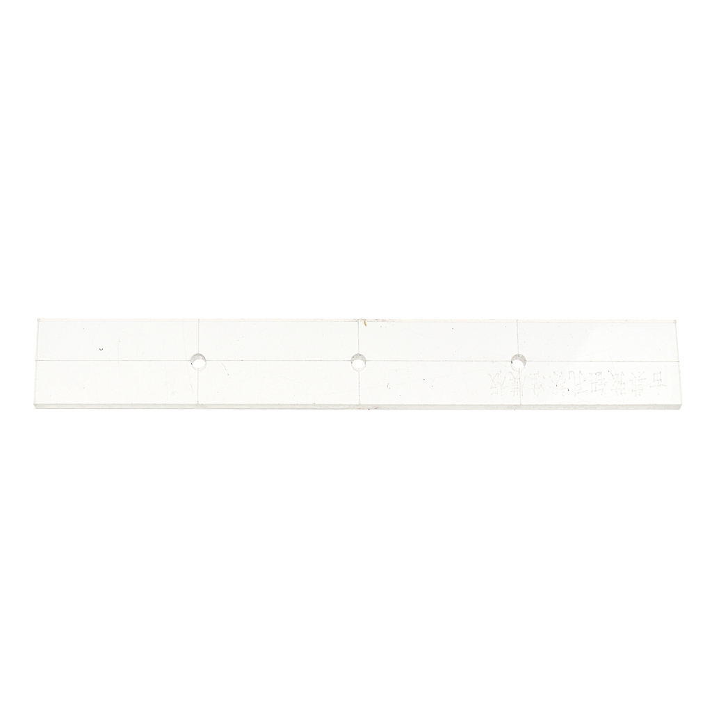 Transparent Guitar Fingerboard Position Making Template For Luthier DIY Tool