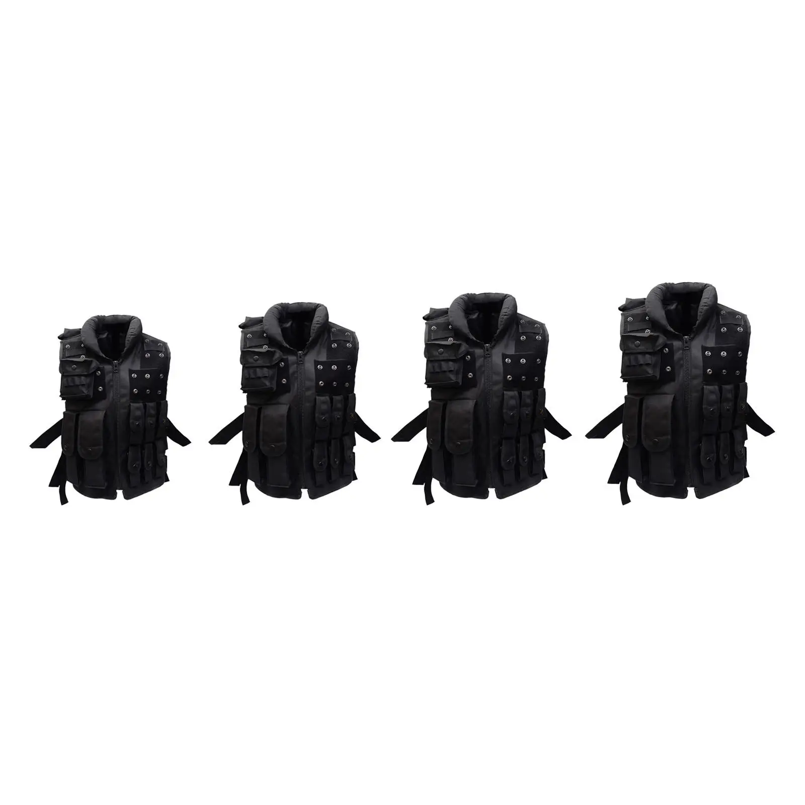 Tactical Vest Outdoor -Light Breathable Combat Training Waistcoat for Women Men Fishing Camping Gaming Molle Chest Vest