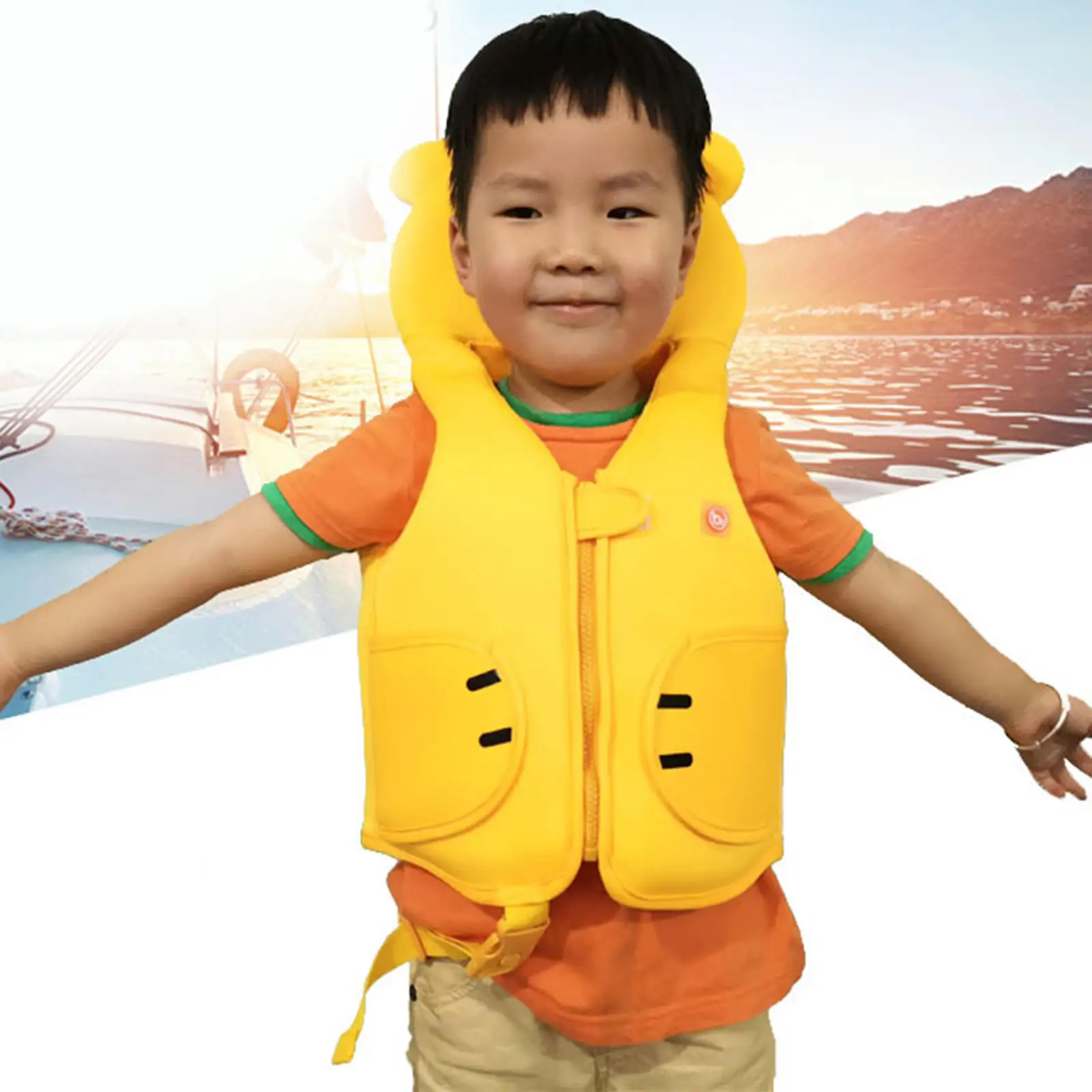 Children Kids Swim Vest Life Jacket Boating Swimming Aid for Toddlers