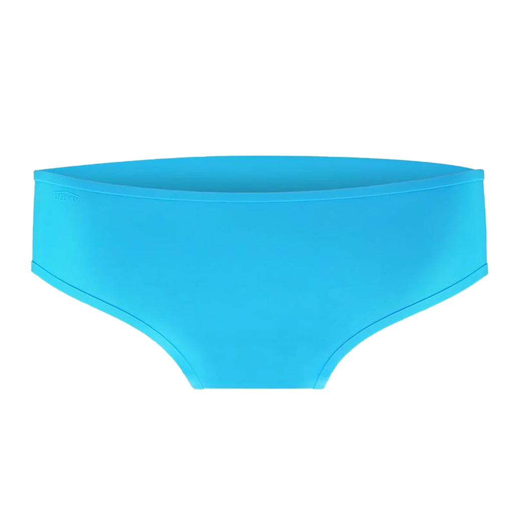Women Ladies Underwear Solid Plain Briefs Match Bikini Swimming Bathing Trunks