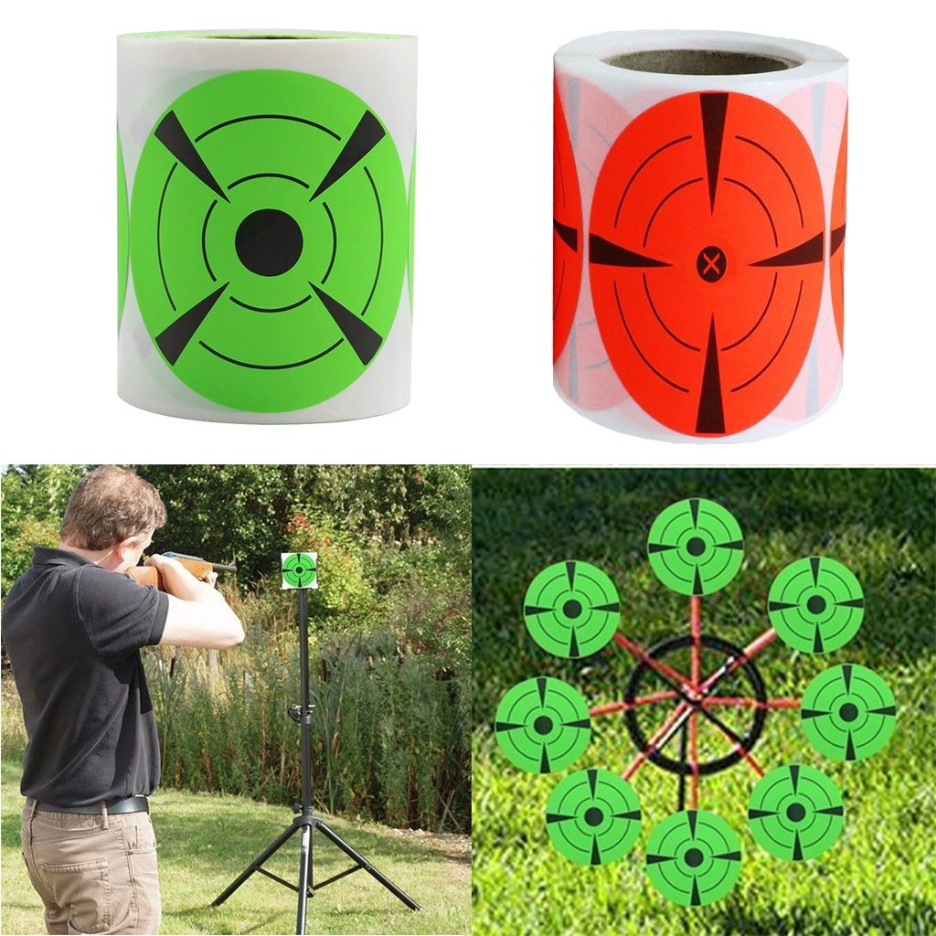 Self-Adhesive Target Spots 3-inch/7.5cm - 125Pcs  Stickers