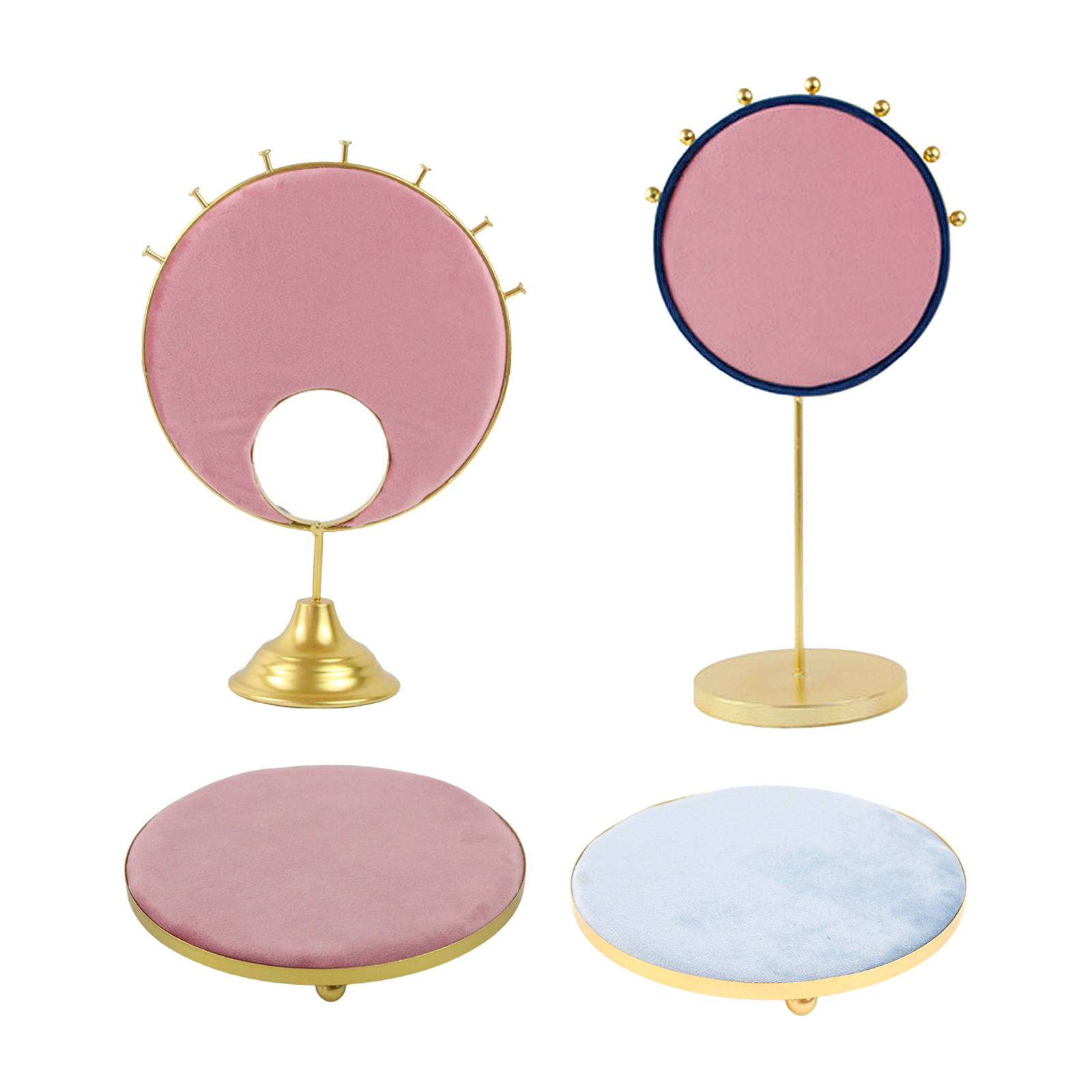 Multi-Functional Jewelry Display for Hanging Earrings Necklace Pendant Bracelets Tabletop Stand Holder Great For Organization