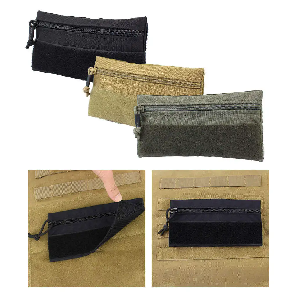 Horizontal Molle Pouch Waist Bag Organizer Portable Storage Waterproof Purse Pack for Hunting Outdoor Activities Backpacking