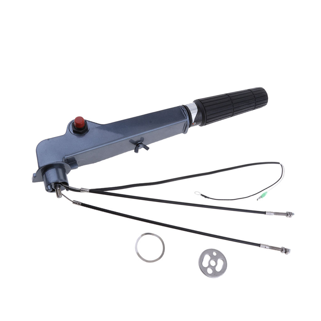MagiDeal Marine Boat Outboard Steering Arm Tiller Handle for Yamaha 15HP 18HP Water Sport Rowing Flatable Canoe Kayak Dinghy