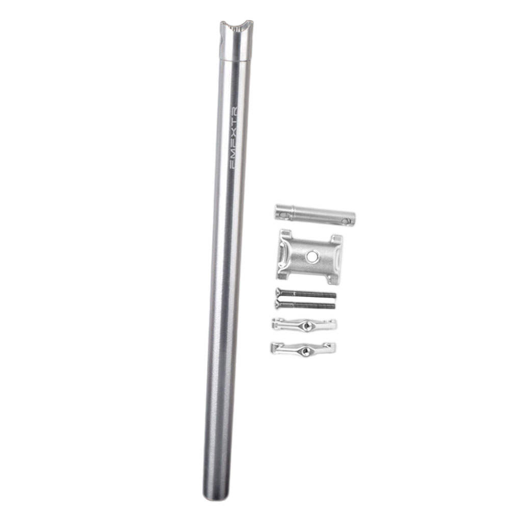 CNC Bike Seatpost Adjustable Accessories Support Stem Rod Balance Collet Aluminum Alloy Lightweight Seat Post for Bicycle Travel