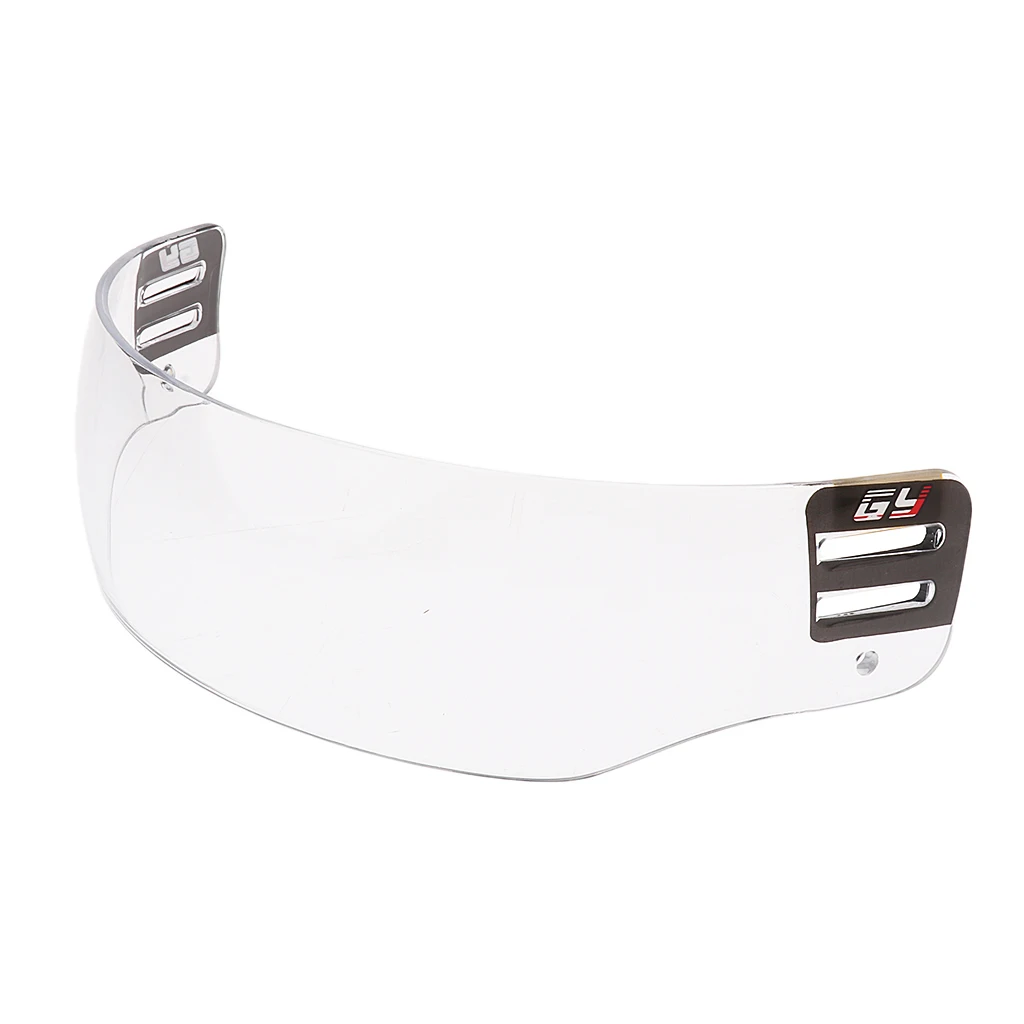 Performance Vented-Cut Hockey Visor Protection Gear Accessories (Anti-Scratch/Anti-Fog) - CE Certified - Clear