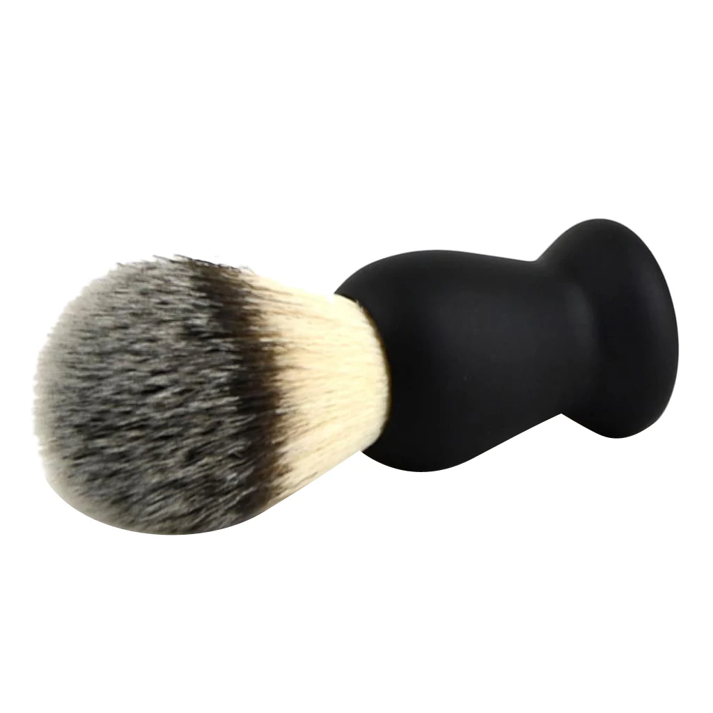 Mens Shaving Brush With ABS Handle Salon Barber Soap Foaming Beard Moustache Shave Brush Tool Perfect Travel Kit