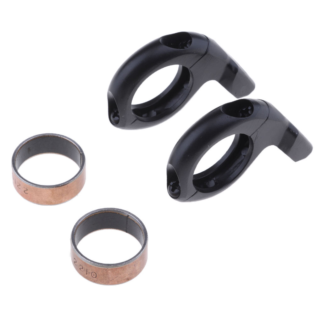 Black 25mm Turn Signal HandleBar Clamp On Mirror Adapter Mount Motor Scooter for Yamaha