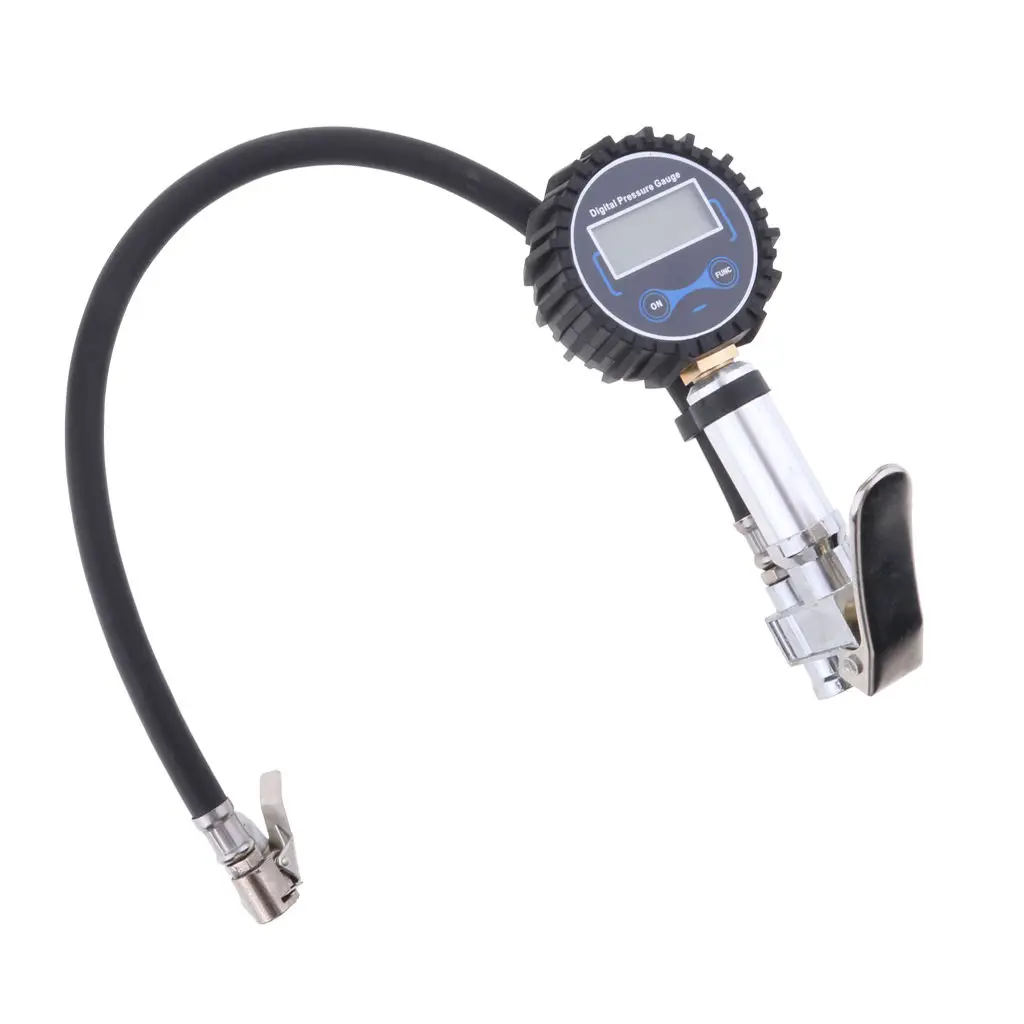 Car Auto Van Digital LCD Tyre Air Pressure Gauge Tester Measurement #3