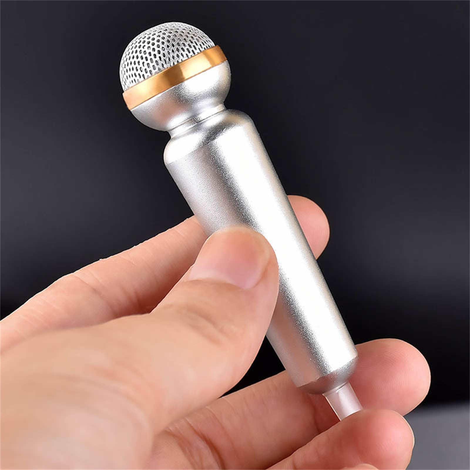 Title 11, Handheld Mini Microphone Portable 3.5mm Condens...