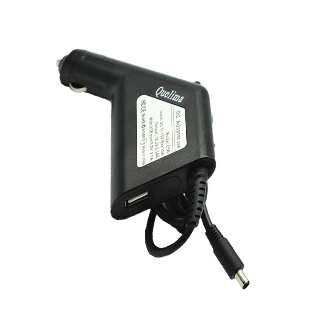 Compatible Laptop Power DC Adapter Car Charger for DELL Universal