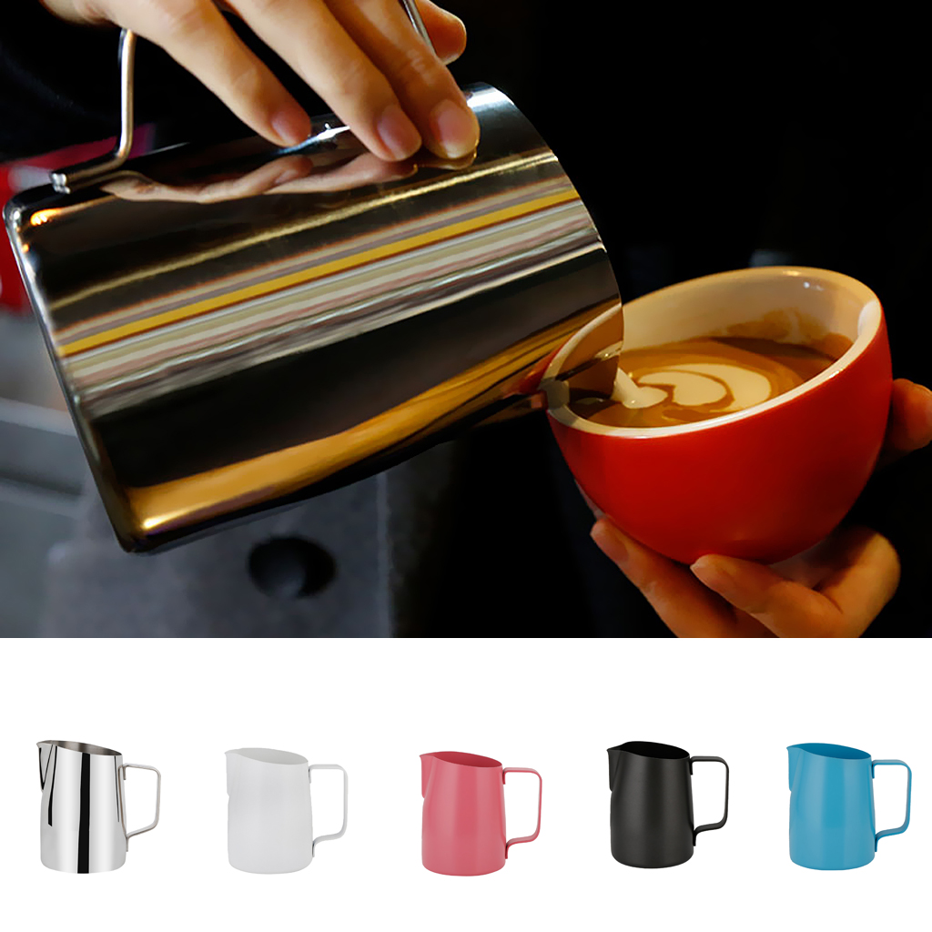 Espresso Coffee Pitcher Milk Frothing Latte Jug Art Making for Coffee 450ml / 700ml