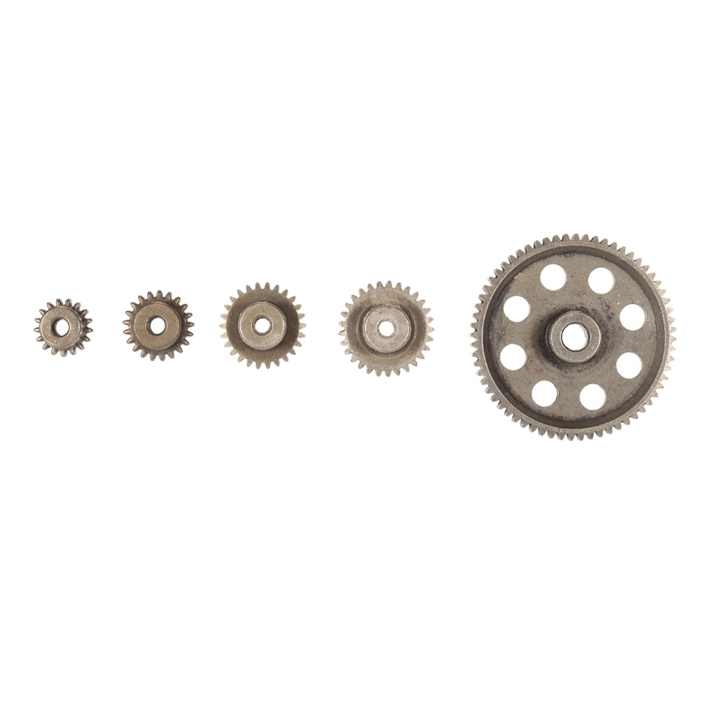MagiDeal 11184 Steel Spur Diff Differential Main Gear Set RC Motor Pinion for HSP  HPI 1/10 RC Car Remote Control Parts