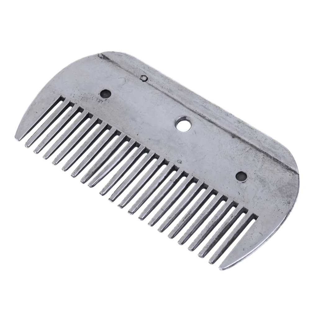 Stainless Steel Mane Comb, Tail Comb for Horses, Horse Grooming Comb