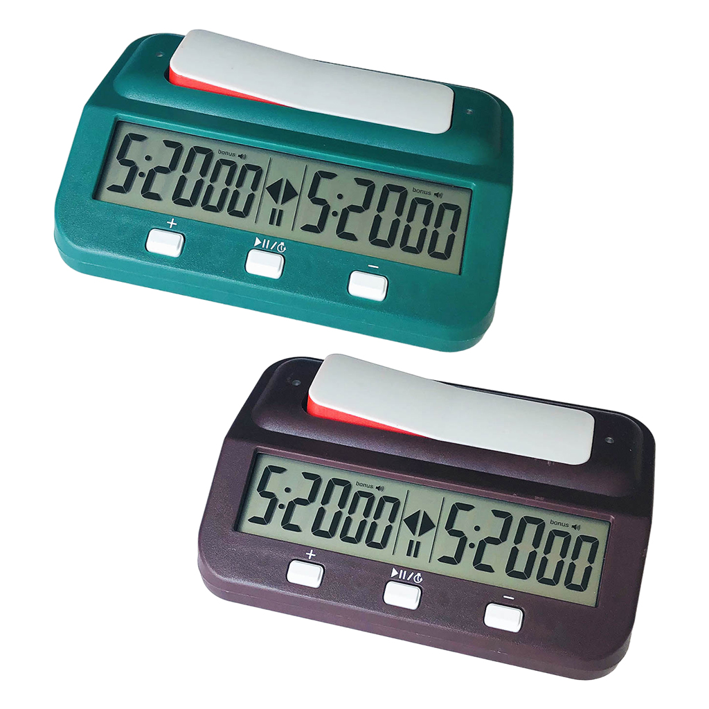 Professional Digital Board Game International Chess Clock Timer Count Up Down for Chinese Chess, Shogi, Go