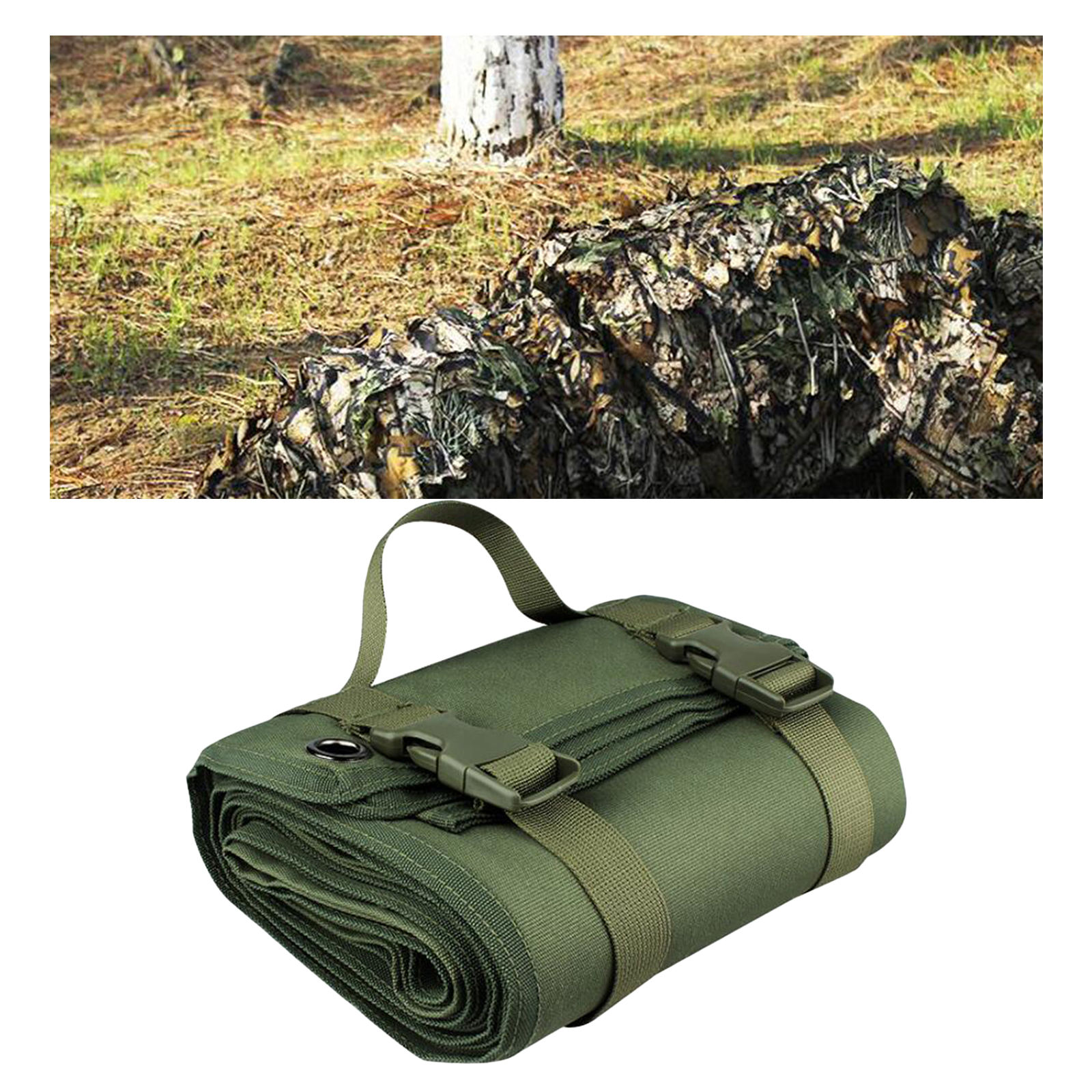 Portable Shooting Mat Roll Up Non Slip Outdoor Hunting Camping Mat Travelling Easy Carrying Portable Parts