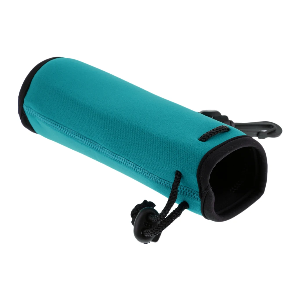 Portable Water Bottle Sleeve Neoprene Insulated Cover Cooler Travel Carrier